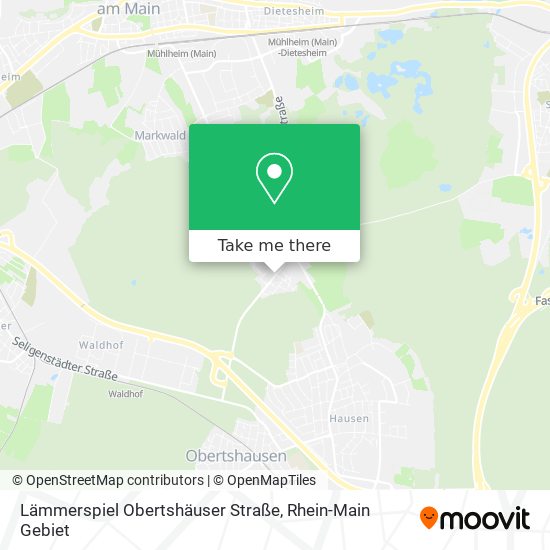 Lämmerspiel Obertshäuser Straße map