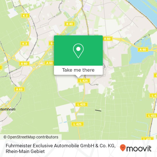 Fuhrmeister Exclusive Automobile GmbH & Co. KG map