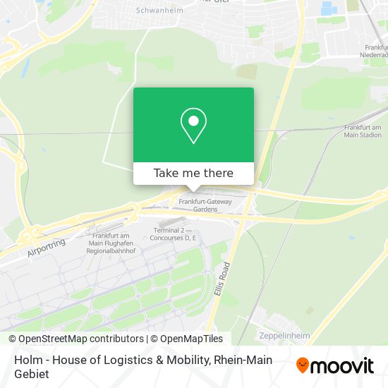 Holm - House of Logistics & Mobility map