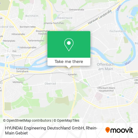 Карта HYUNDAI Engineering Deutschland GmbH