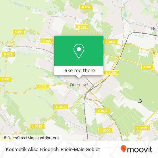 Kosmetik Alisa Friedrich map