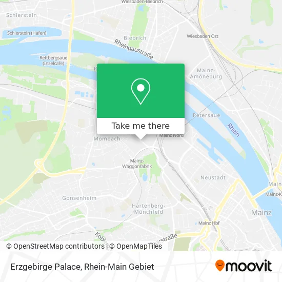 Erzgebirge Palace map