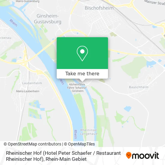 Карта Rheinischer Hof (Hotel Peter Schaefer / Restaurant Rheinischer Hof)