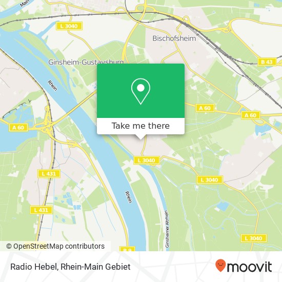 Radio Hebel map