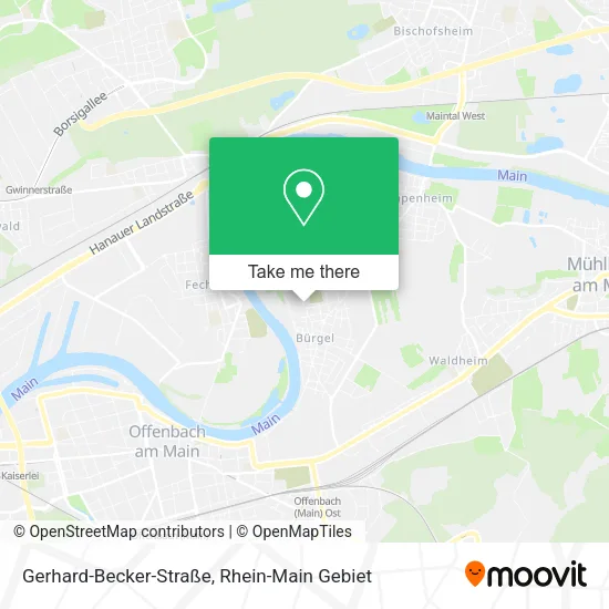 Карта Gerhard-Becker-Straße