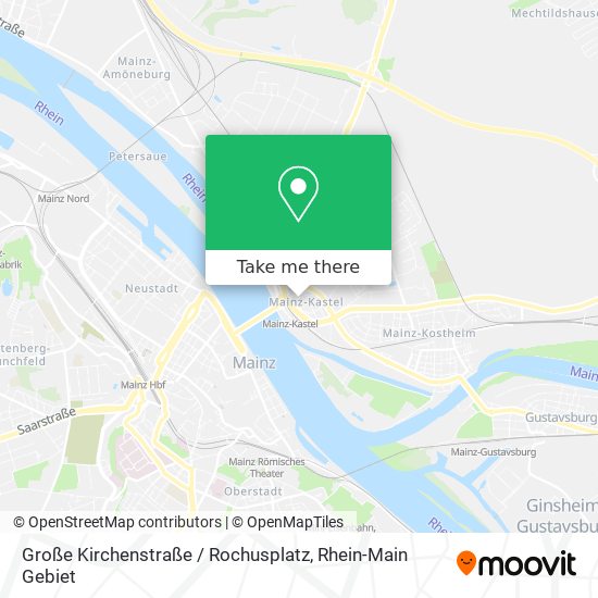 Große Kirchenstraße / Rochusplatz map