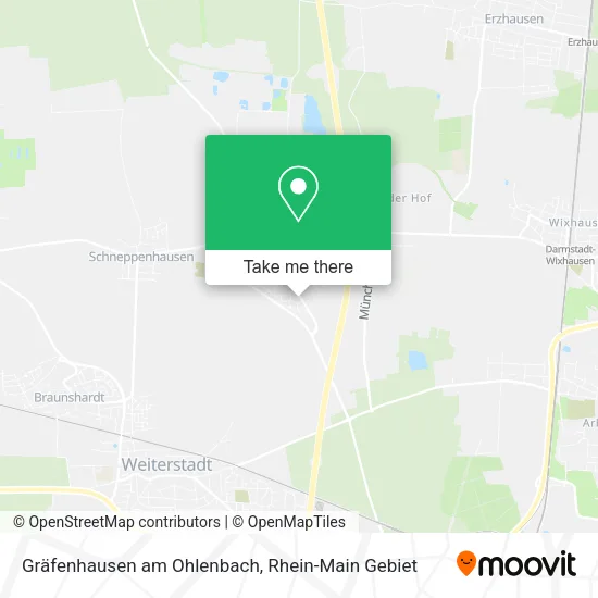 Карта Gräfenhausen am Ohlenbach