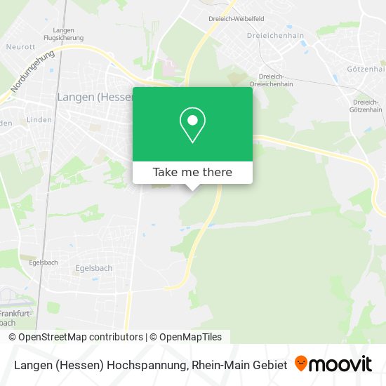 Langen (Hessen) Hochspannung map