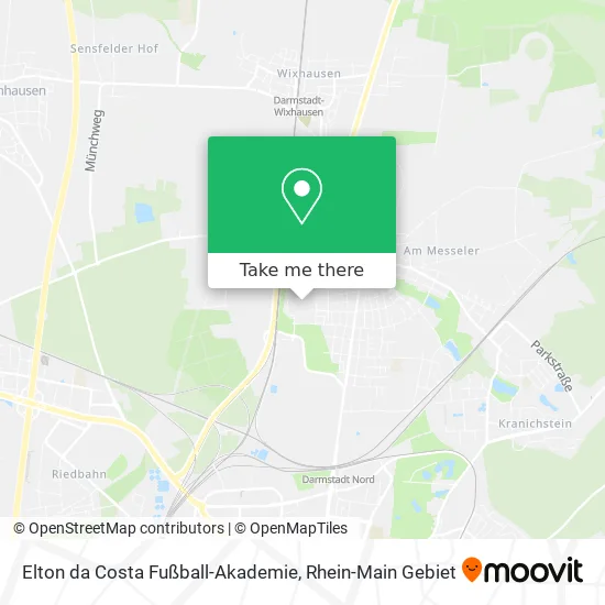 Карта Elton da Costa Fußball-Akademie