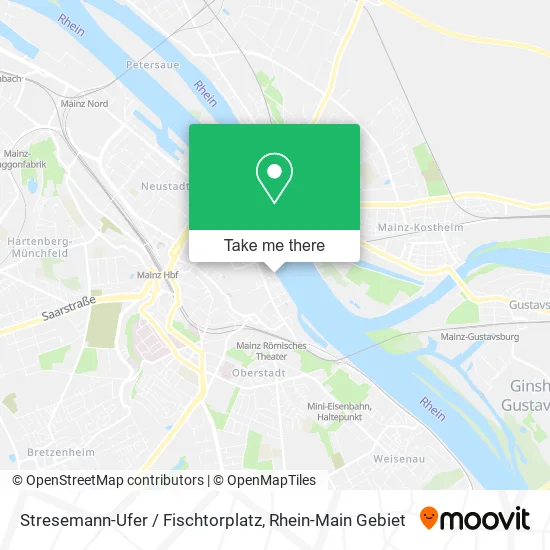 Карта Stresemann-Ufer / Fischtorplatz