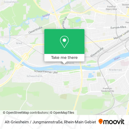 Карта Alt-Griesheim / Jungmannstraße