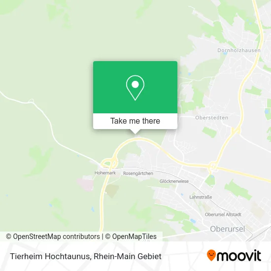 Карта Tierheim Hochtaunus