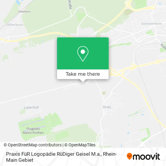 Карта Praxis FüR Logopädie RüDiger Geisel M.a.