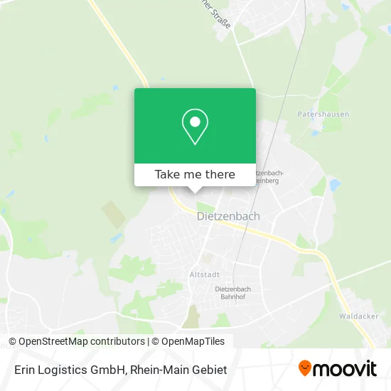 Карта Erin Logistics GmbH