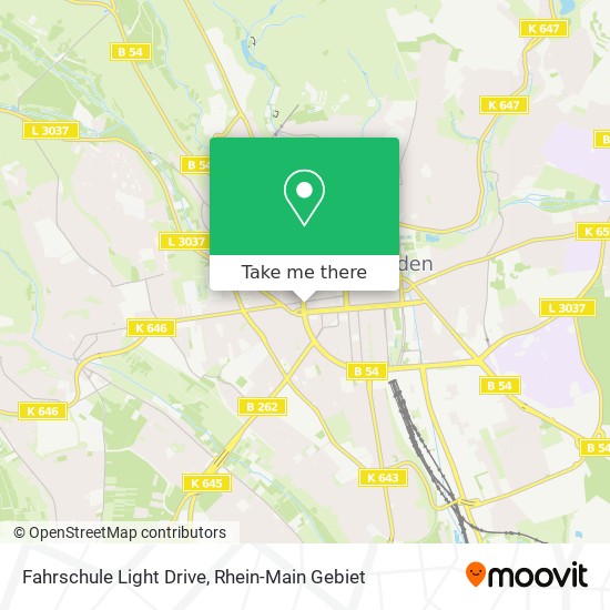 Fahrschule Light Drive map