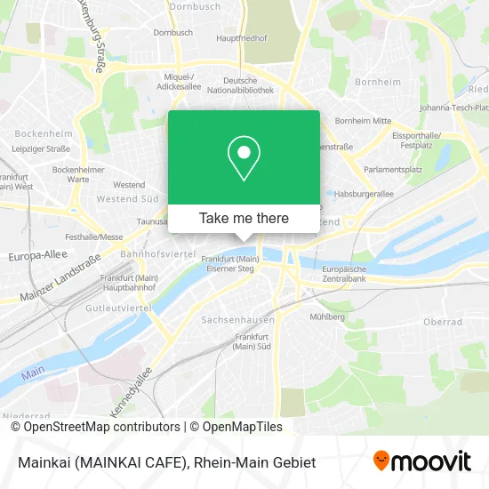Карта Mainkai (MAINKAI CAFE)