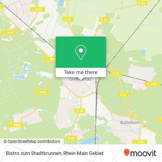Bistro zum Stadtbrunnen map