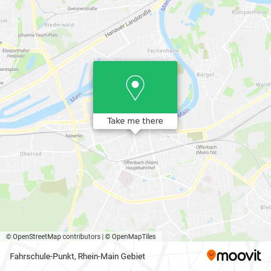 Карта Fahrschule-Punkt