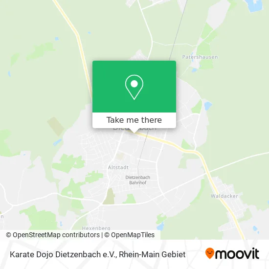 Карта Karate Dojo Dietzenbach e.V.
