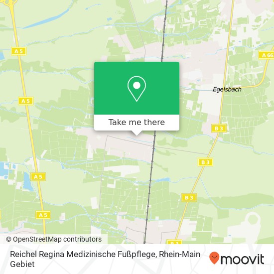 Reichel Regina Medizinische Fußpflege map