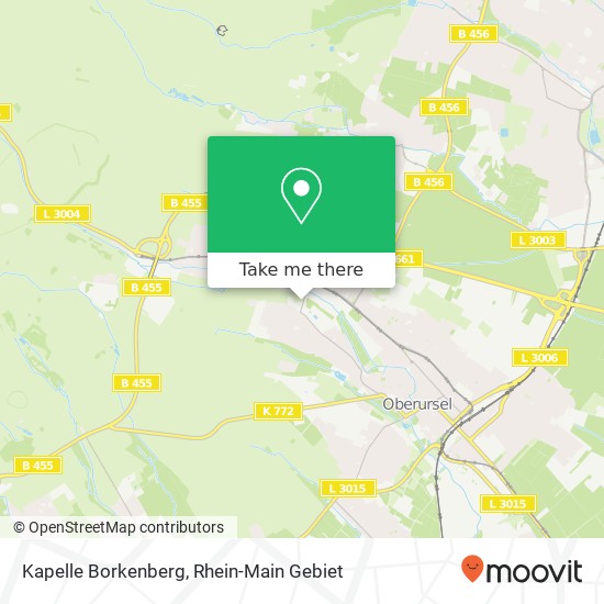 Kapelle Borkenberg map