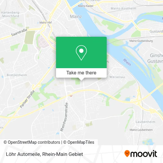 Карта Löhr Automeile