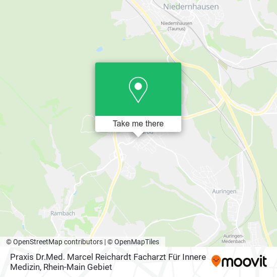 Praxis Dr.Med. Marcel Reichardt Facharzt Für Innere Medizin map