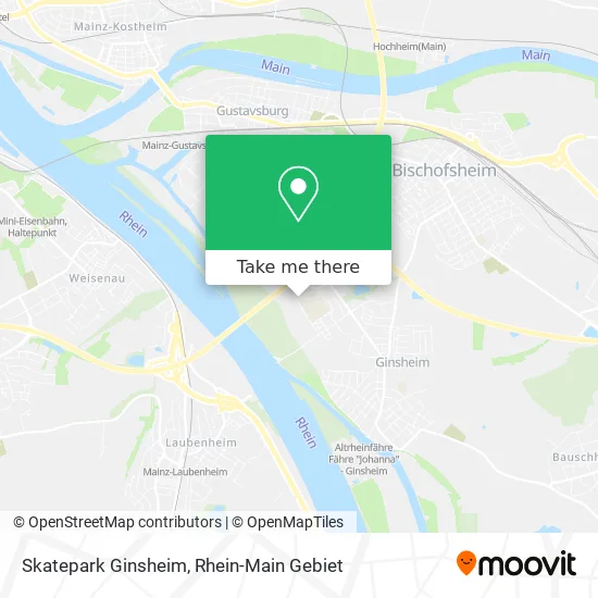 Карта Skatepark Ginsheim