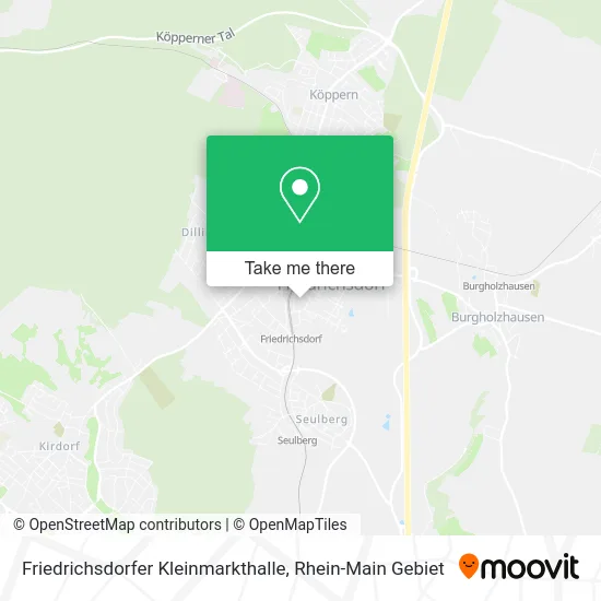 Карта Friedrichsdorfer Kleinmarkthalle