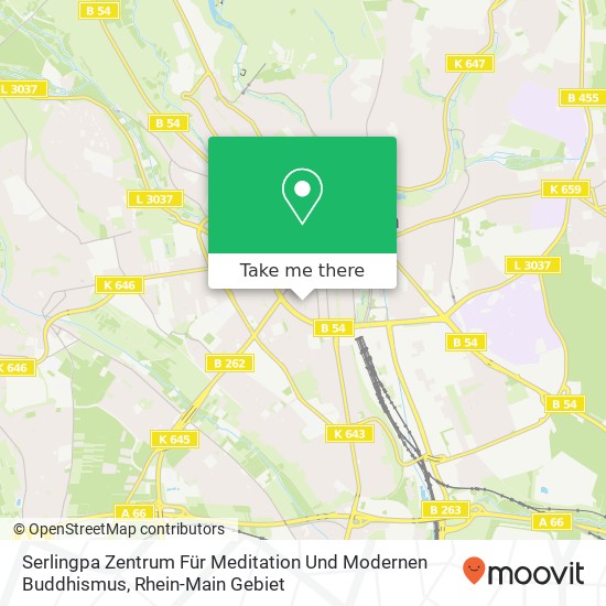 Serlingpa Zentrum Für Meditation Und Modernen Buddhismus map