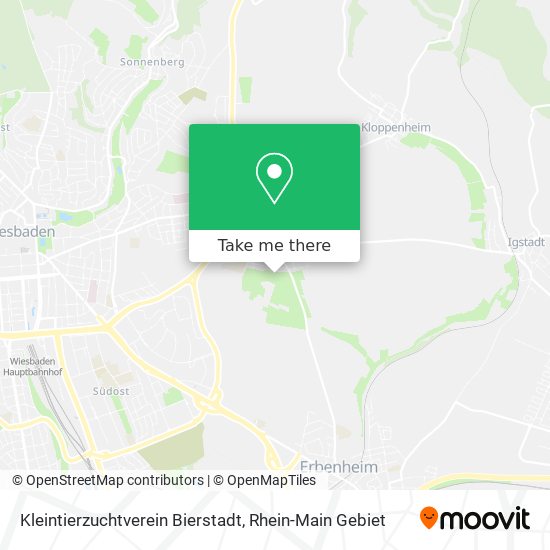 Kleintierzuchtverein Bierstadt map