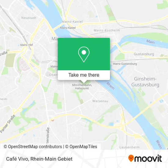 Карта Café Vivo