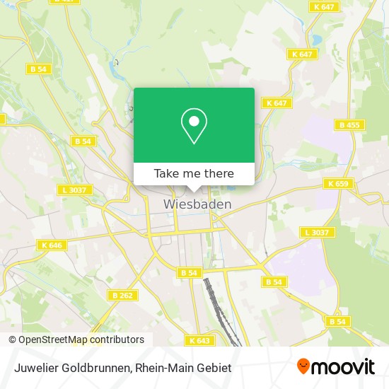 Juwelier Goldbrunnen map