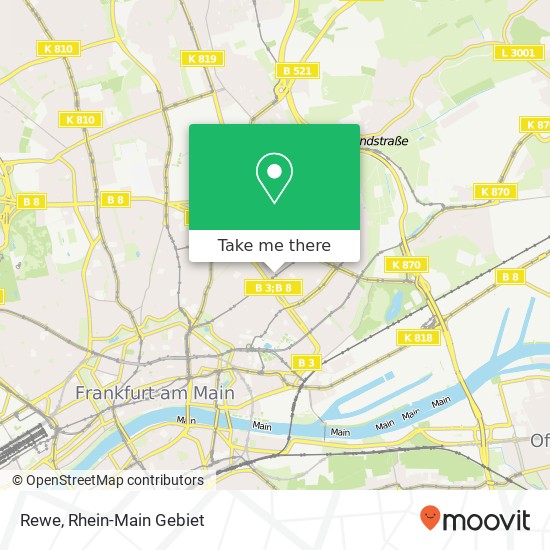 Rewe map