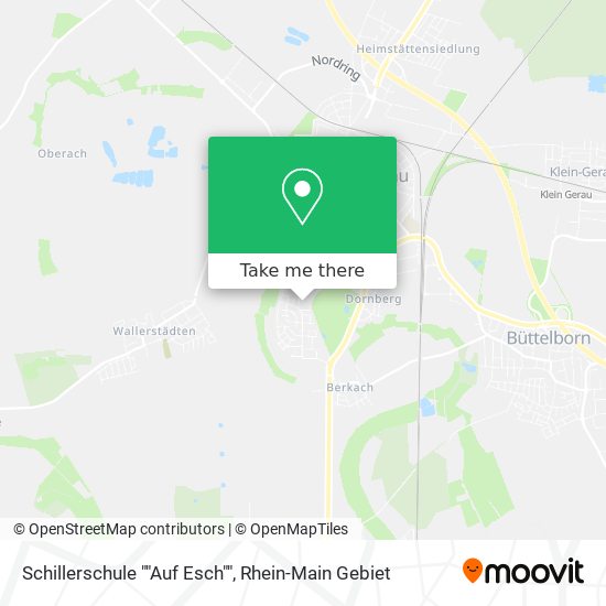 Schillerschule ""Auf Esch"" map