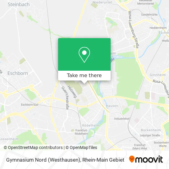 Карта Gymnasium Nord (Westhausen)