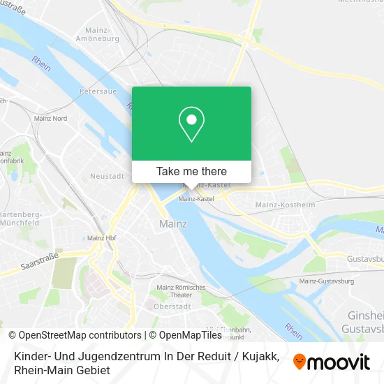 Карта Kinder- Und Jugendzentrum In Der Reduit / Kujakk
