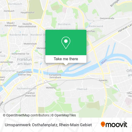 Карта Umspannwerk Osthafenplatz