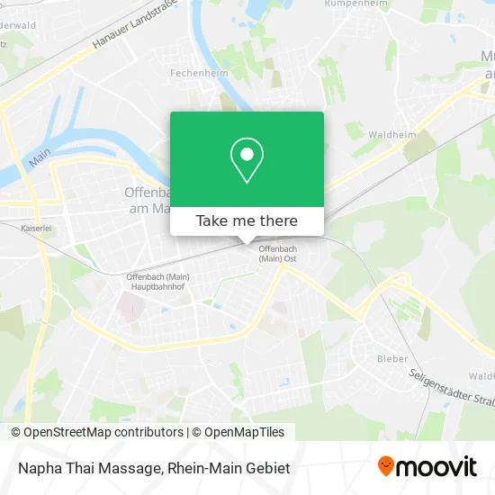 Карта Napha Thai Massage