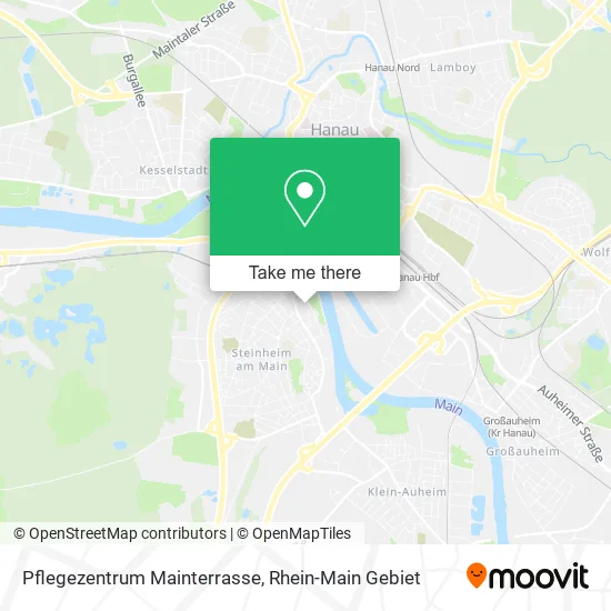Карта Pflegezentrum Mainterrasse