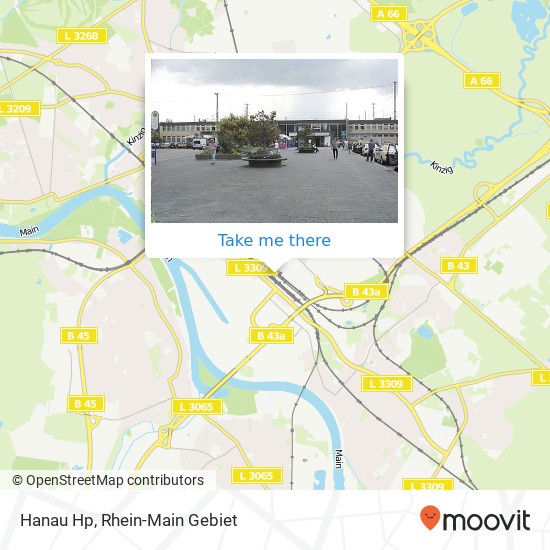 Hanau Hp map