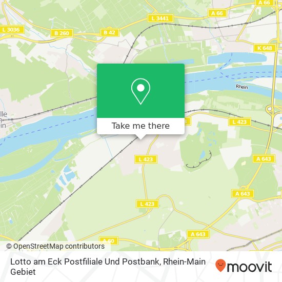 Lotto am Eck Postfiliale Und Postbank map