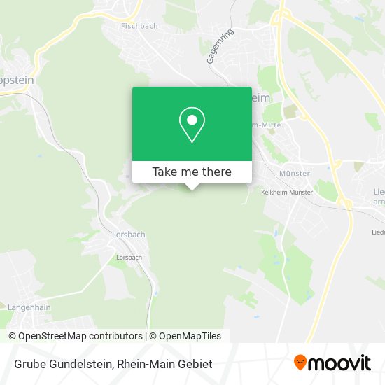 Карта Grube Gundelstein