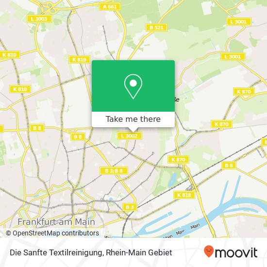 Die Sanfte Textilreinigung map