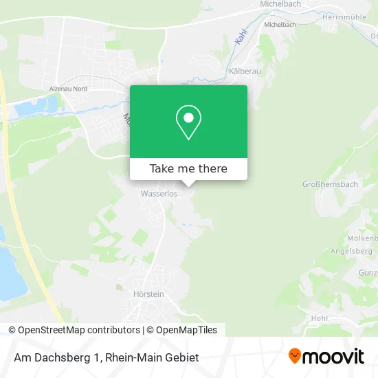 Карта Am Dachsberg 1