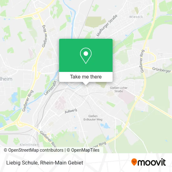 Карта Liebig Schule