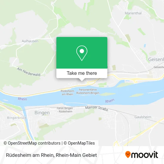 Карта Rüdesheim am Rhein