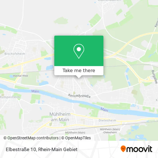 Карта Elbestraße 10