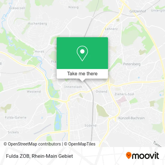 Карта Fulda ZOB