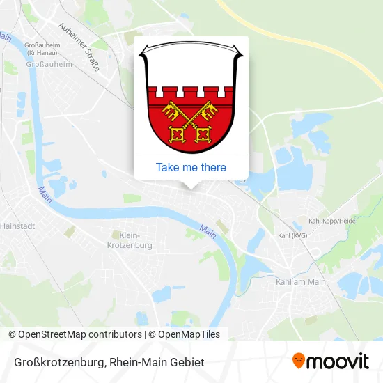 Карта Großkrotzenburg